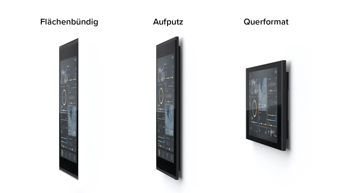 KNX-Bedienpanels zur Haus- und Gebäudesteuerung KNX-Bedienpanels zur Haus- und Gebäudesteuerung