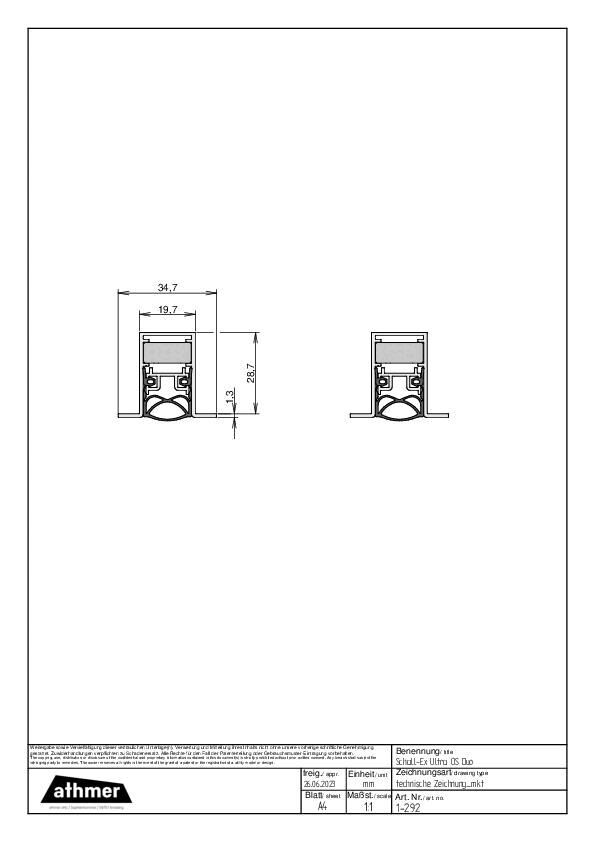 Athmer - 1-292 Schall-Ex Ultra OS Duo