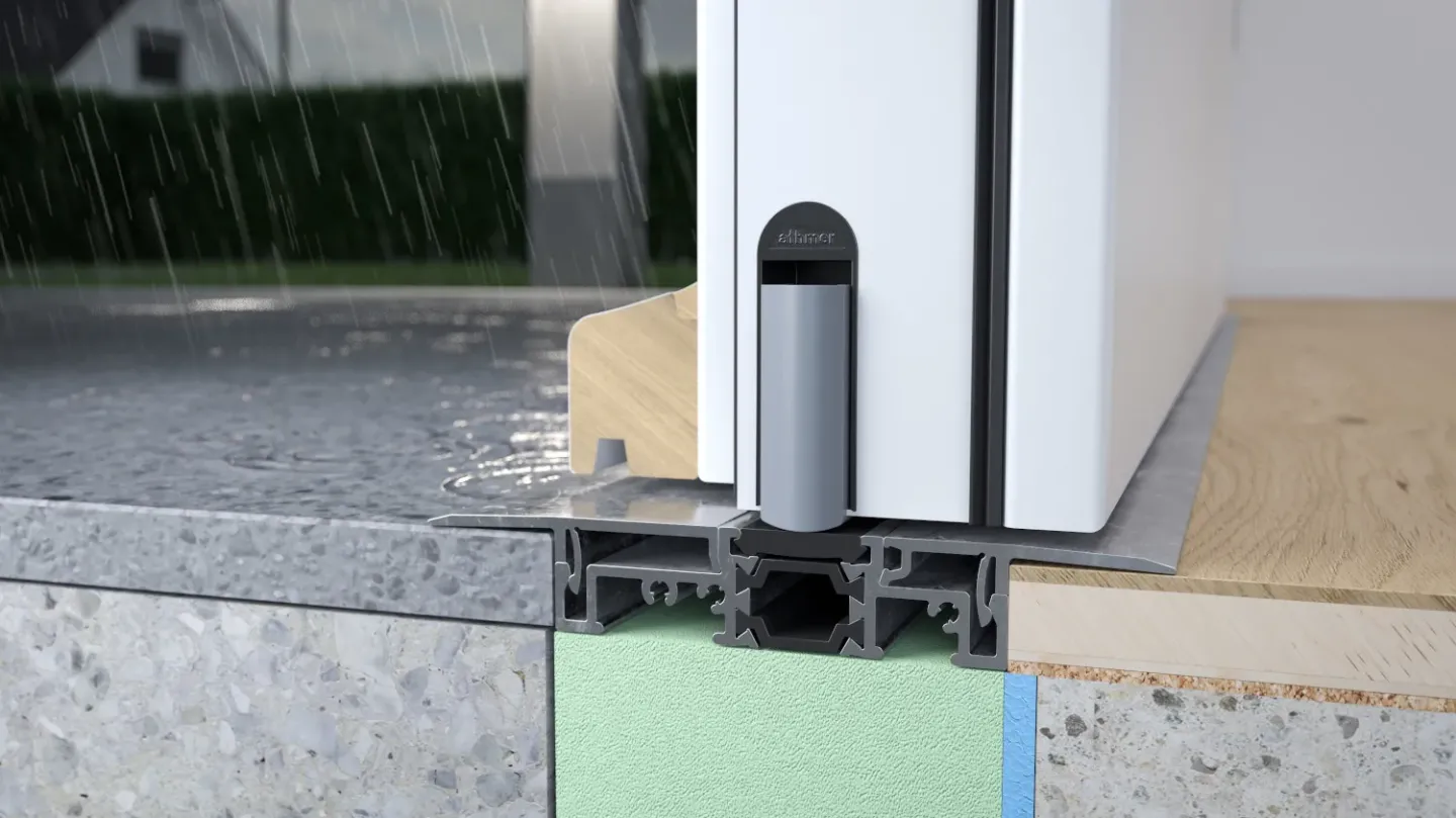 Barrierefreie Türdichtung mit Nullschwelle Comfort-Plan® Barrierefreie Türdichtung mit Nullschwelle Comfort-Plan®