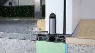 Barrierefreie Türdichtung mit Nullschwelle Comfort-Plan® Barrierefreie Türdichtung mit Nullschwelle Comfort-Plan®