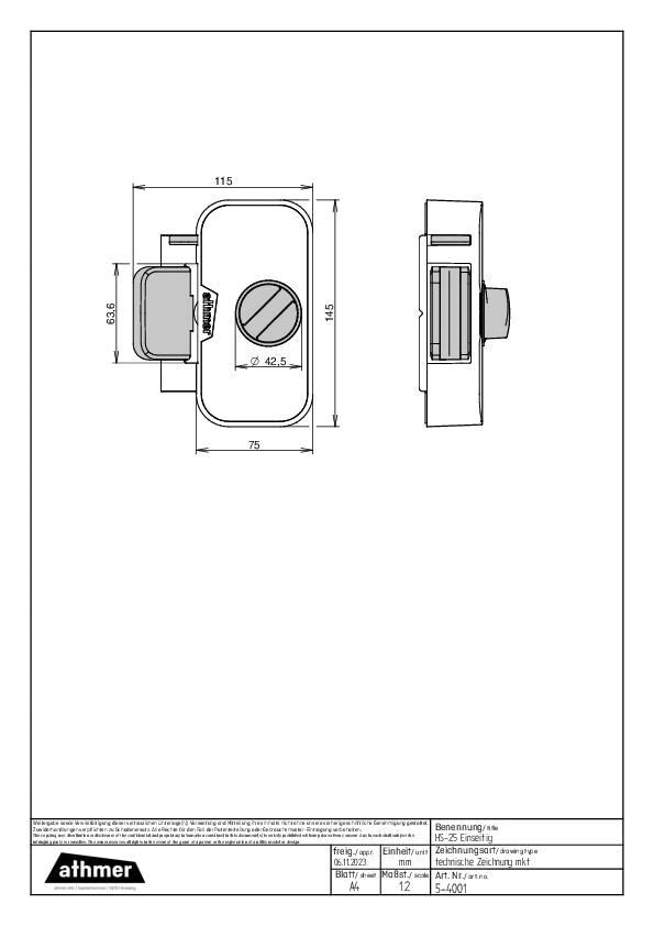 Athmer - HS-25-einseitig