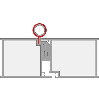 Fingerschutzprofile für die Bandseite Fingerschutzprofile für die Bandseite