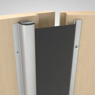 Fingerschutzrollos für die Gegenbandseite Fingerschutzrollos für die Gegenbandseite