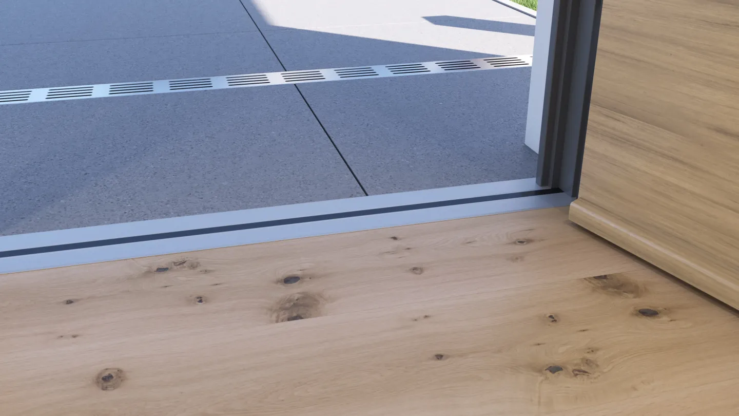Barrierefreie Türdichtung mit Nullschwelle Comfort-Plan® Barrierefreie Türdichtung mit Nullschwelle Comfort-Plan®