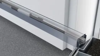 Barrierefreie Außentürdichtung Rainstop® Barrierefreie Außentürdichtung Rainstop®