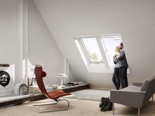 VELUX Deutschland - VELUX Klapp-Schwing-Fenster GPU