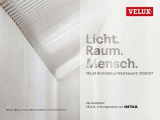 VELUX Architektur-Wettbewerb 2026/27 – jetzt Projekt einreichen!