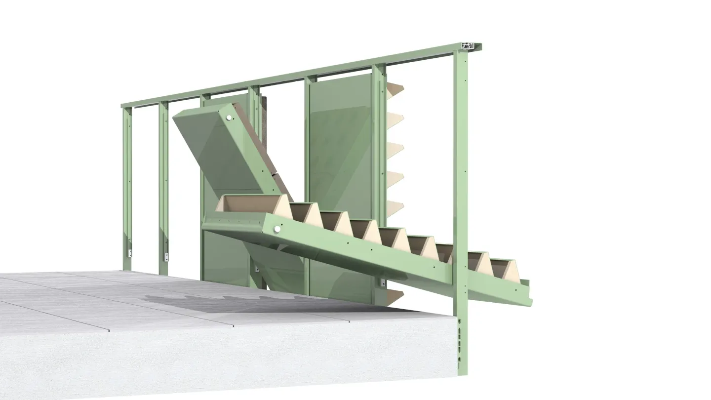 Geländergebundene Begrünung PLANT SECURE Geländergebundene Begrünung PLANT SECURE