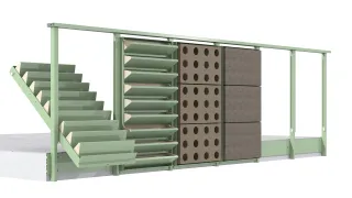 Geländergebundene Begrünung PLANT SECURE Geländergebundene Begrünung PLANT SECURE
