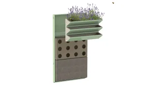 Geländergebundene Begrünung PLANT SECURE Geländergebundene Begrünung PLANT SECURE