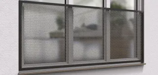 Absturzsicherungen für Fenster aus Glas, Aluminium oder Stahl