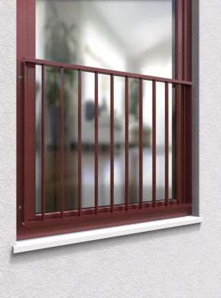 Absturzsicherungen für Fenster aus Glas, Aluminium oder Stahl