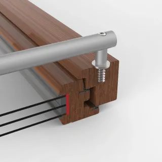 Absturzsicherungen für Fenster aus Glas, Aluminium oder Stahl
