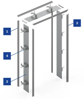 Laibungs- und Bekleidungszargen für Fenster - COVER Laibungs- und Bekleidungszargen für Fenster - COVER