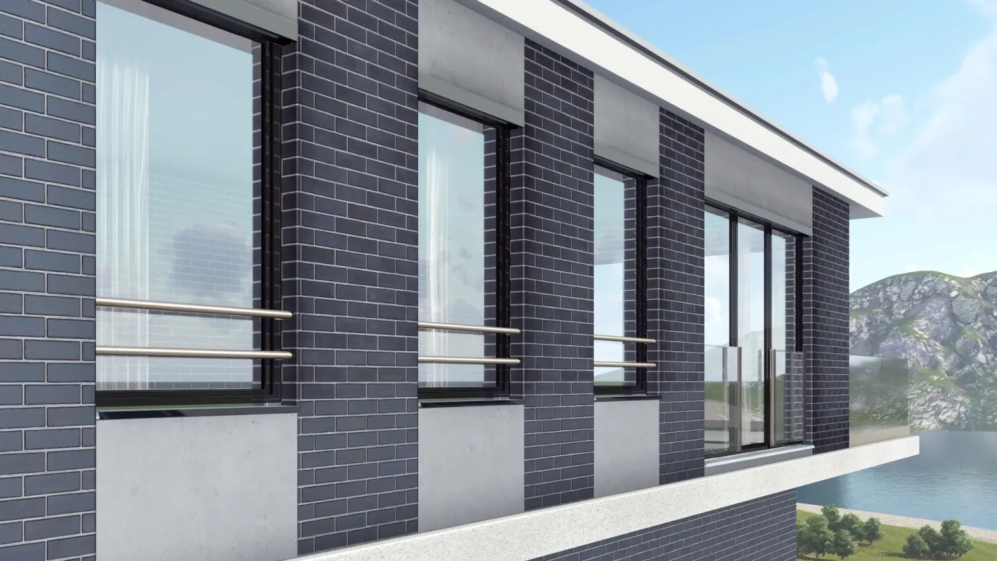 Absturzsicherungen für Fenster aus Glas, Aluminium oder Stahl