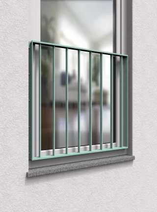 Absturzsicherungen für Fenster aus Glas, Aluminium oder Stahl