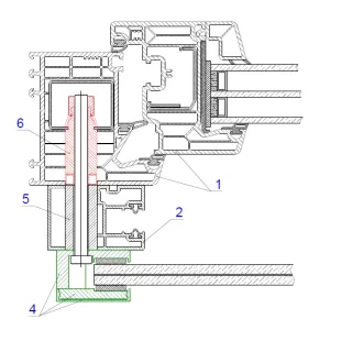 Absturzsicherungen für Fenster aus Glas, Aluminium oder Stahl