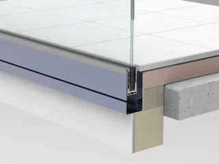 Modulare Unterkonstruktion für Geländersysteme Modulare Unterkonstruktion für Geländersysteme