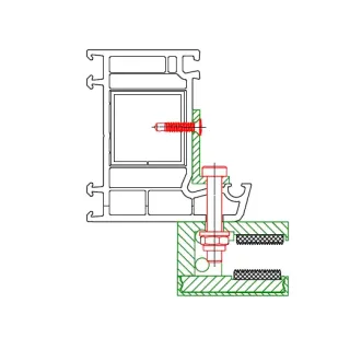 Absturzsicherungen für Fenster aus Glas, Aluminium oder Stahl