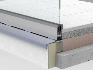 Modulare Unterkonstruktion für Geländersysteme Modulare Unterkonstruktion für Geländersysteme