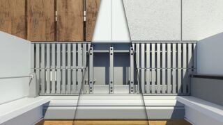 Barrierefreie Fassadenrinnen INNORIN®