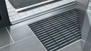 Schuhabstreifer: Bodenwanne, Schuhabstreifermatten, System Indoor u. a.