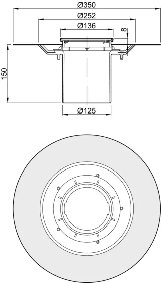 ACO Easy-Flow Aufsatzstück ACO - ACO Easy-Flow Aufsatzstück