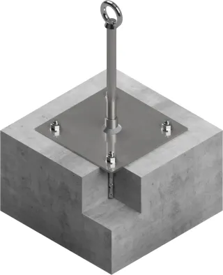 Anschlagpunkte und Seilzugangstechnik Anschlagpunkte und Seilzugangstechnik