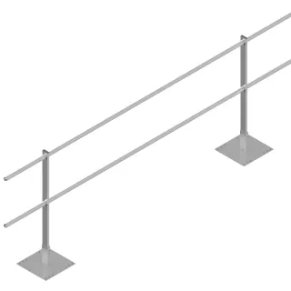 Geländer und Lichtkuppelgeländer Geländer und Lichtkuppelgeländer