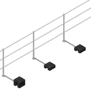 Geländer und Lichtkuppelgeländer Geländer und Lichtkuppelgeländer