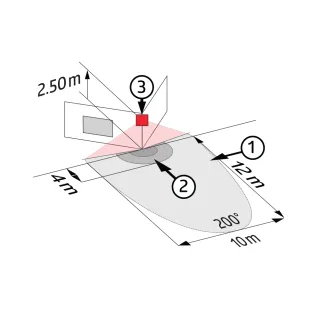 B.E.G. Brück Electronic - LUXOMAT® Außenbewegungsmelder - LC-Click-N