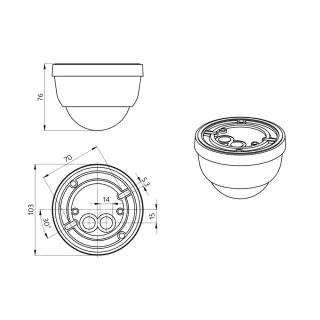 LUXOMAT® Deckenpräsenzmelder - 2-Kanal B.E.G. Brück Electronic - LUXOMAT® Deckenpräsenzmelder - 2-Kanal