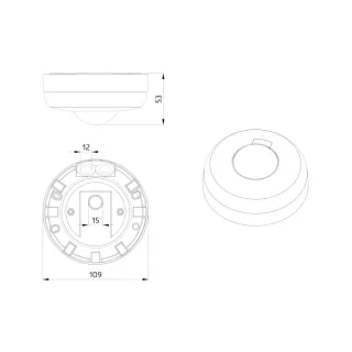 LUXOMAT® Deckenbewegungsmelder - 1-Kanal B.E.G. Brück Electronic - LUXOMAT® Deckenbewegungsmelder - 1-Kanal