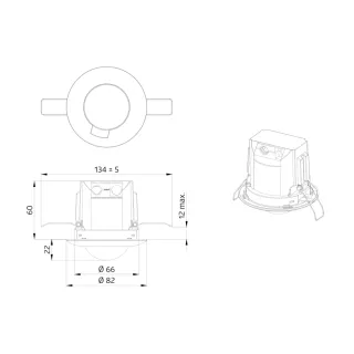 LUXOMAT® Deckenbewegungsmelder - 1-Kanal B.E.G. Brück Electronic - LUXOMAT® Deckenbewegungsmelder - 1-Kanal