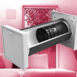 Dezentrale Lüftung mit Wärmerückgewinnung