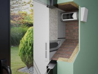 72 dB Schallschutz mit Frischluftgarantie