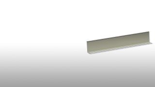Rockfon® Unterkonstruktion Chicago Metallic L-Wandwinkel, verstärkt