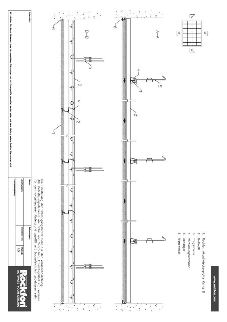 Rockfon - Rockfon Kante D