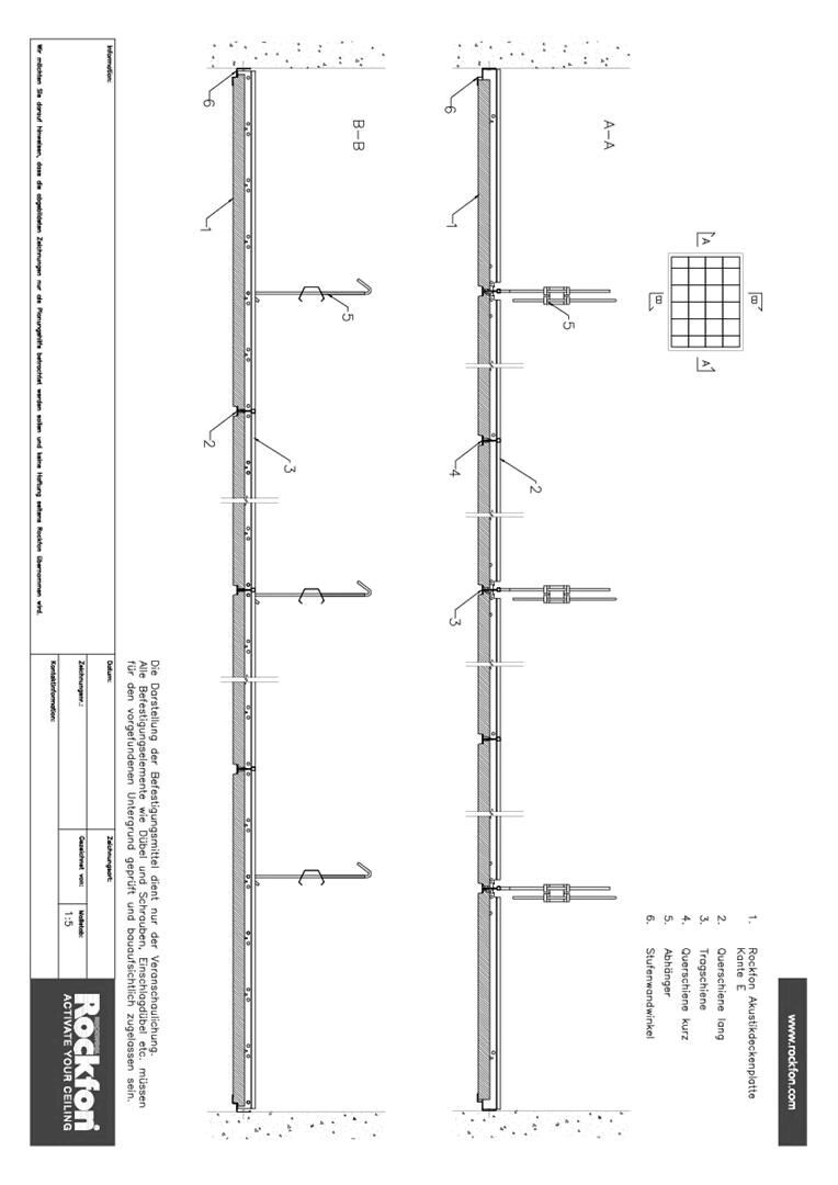 Rockfon - Rockfon Kante E