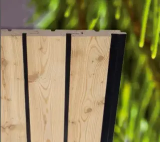 Holz-Fassadenprofil - Kontrast Edition Holz-Fassadenprofil - Kontrast Edition