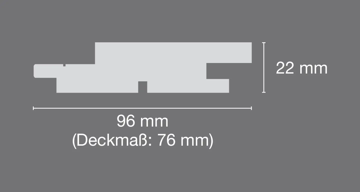 Holz-Fassadenprofil - Kontrast Edition Holz-Fassadenprofil - Kontrast Edition