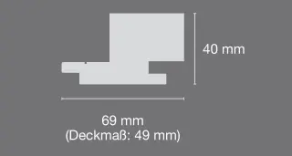 Holz-Fassadenprofil - Kontrast Edition Holz-Fassadenprofil - Kontrast Edition