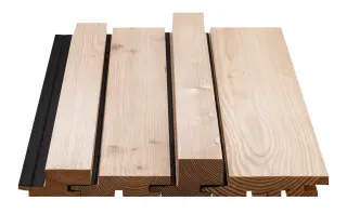 Holz-Fassadenprofil - Kontrast Edition Holz-Fassadenprofil - Kontrast Edition