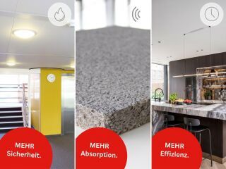 Mehr Sicherheit. Mehr Absorption. Mehr Effizienz. OWA – more than a ceiling