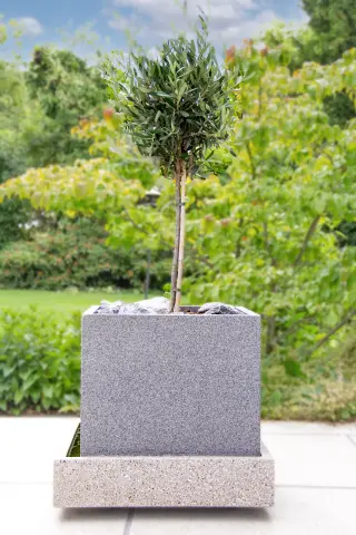BALKOGRÜN® - Pflanzgefäße aus Faserbeton für Balkone BALKOGRÜN® - Pflanzgefäße aus Faserbeton für Balkone