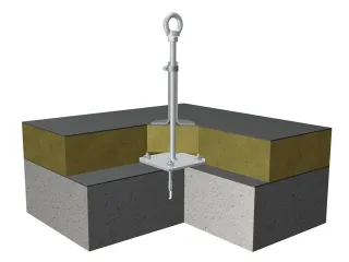 Anschlagpunkte zur Absturzsicherung LUX-top® Anschlagpunkte zur Absturzsicherung LUX-top®