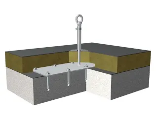 Anschlagpunkte zur Absturzsicherung LUX-top® Anschlagpunkte zur Absturzsicherung LUX-top®