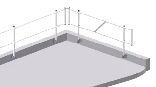 Seitenschutzsysteme und Geländer LUX-top® G-T Seitenschutzsysteme und Geländer LUX-top® G-T