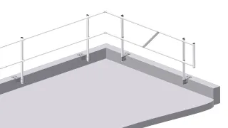Seitenschutzsysteme und Geländer LUX-top® G-T Seitenschutzsysteme und Geländer LUX-top® G-T