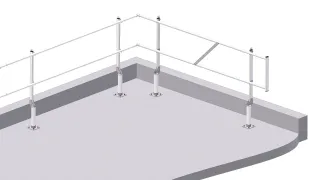 Seitenschutzsysteme und Geländer LUX-top® G-T Seitenschutzsysteme und Geländer LUX-top® G-T